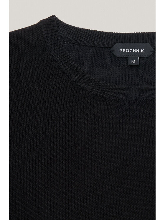 Próchnik Próchnik Sweter PM16 SW073225000026 Czarny Regular Fit