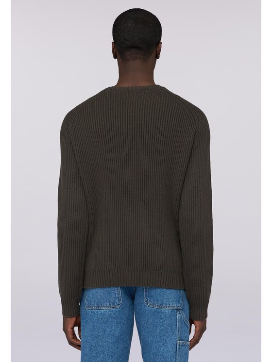 Trussardi Trussardi Cardigan M0278000029N035 Verde Regular Fit