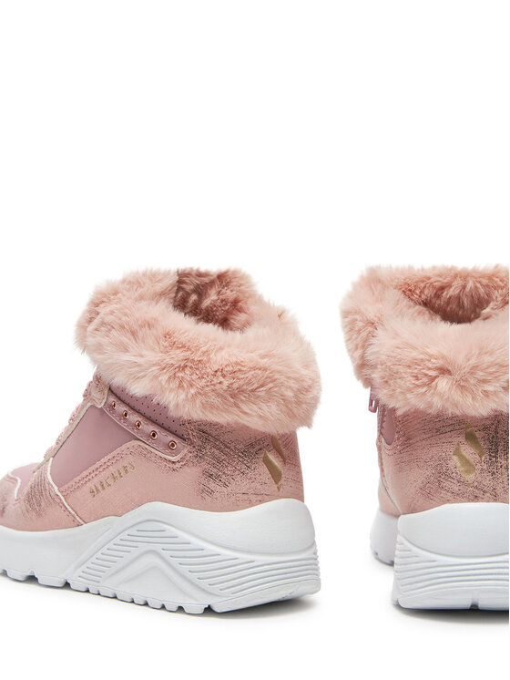 Skechers Skechers Trzewiki 310396L/MVE Różowy
