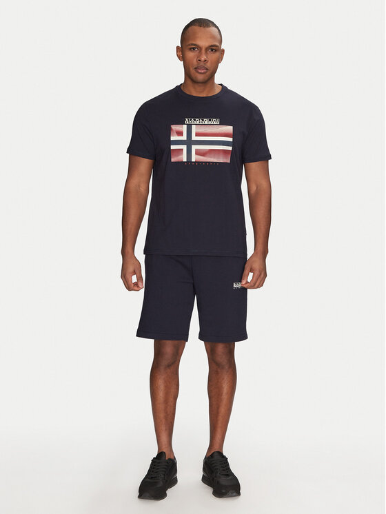 Napapijri Napapijri Sport rövidnadrág N-Gori NP0A4IBQ1761 Sötétkék Regular Fit