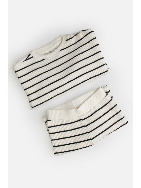 Coccodrillo Coccodrillo Detská sada ZC6117301SUN-003 Krémová Regular Fit