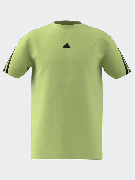adidas adidas Футболка Future Icons 3-Stripes T-Shirt IM0069 Зелений Regular Fit