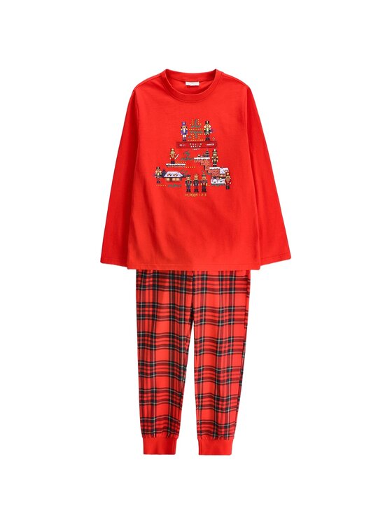 Coccodrillo Coccodrillo Piżama ZC6448103MER-009 Czerwony Regular Fit
