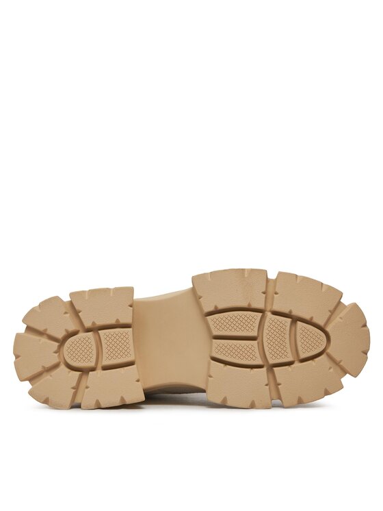 Steve Madden Steve Madden Trapery Tanker Bootie SM11001261 SM11001261-846 Beżowy