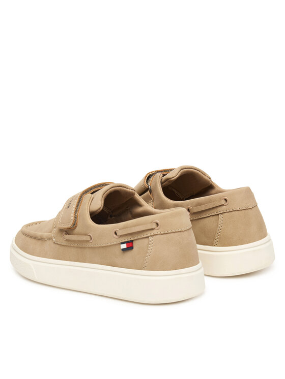 Tommy Hilfiger Tommy Hilfiger Halbschuhe Low Cut Velcro T1B4-34340-0315 S Beige