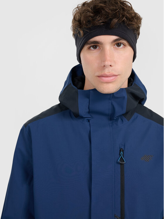 4F 4F Kurtka wielofunkcyjna HALNY Granatowy Regular Fit