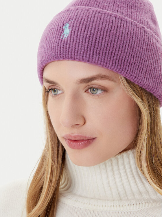 Polo Ralph Lauren Polo Ralph Lauren Czapka 455954355010 Fioletowy