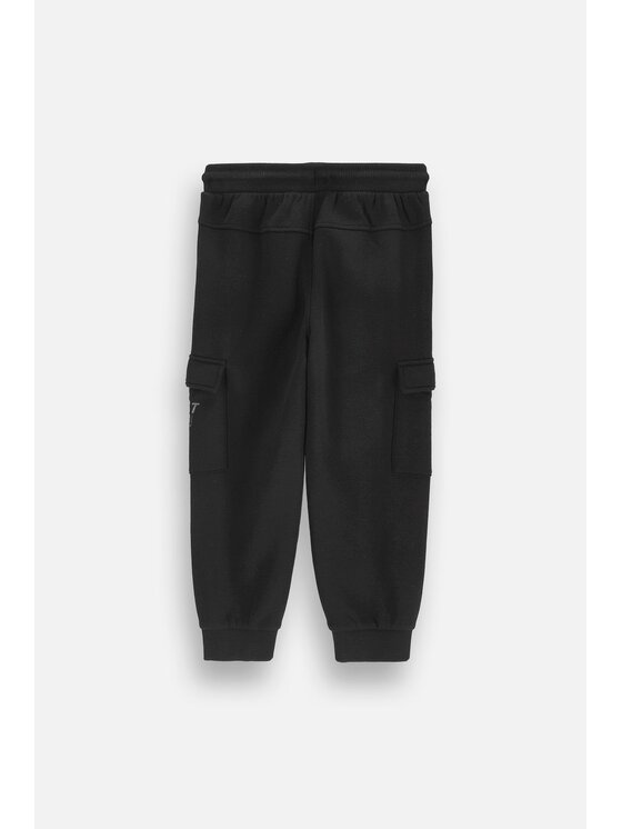 Coccodrillo Coccodrillo Spodnie dresowe ZC6120201GBK-021 Czarny Regular Fit