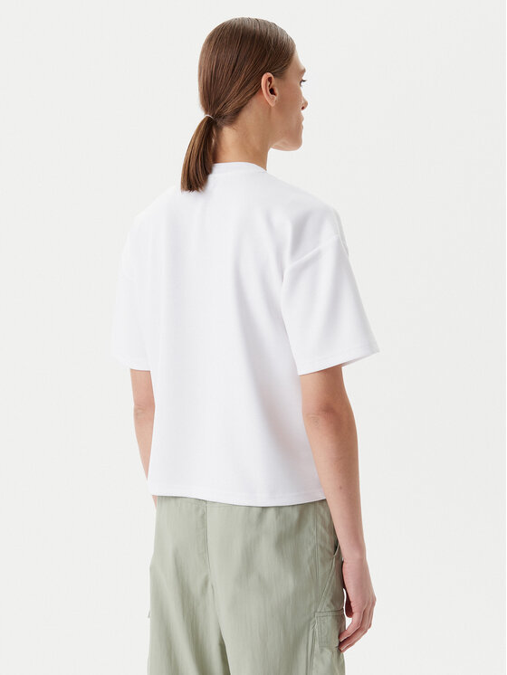 Fila Fila T-shirt Lisakovsk FAW1044 Bijela Loose Fit