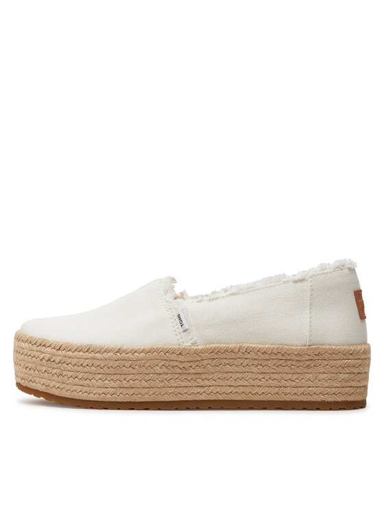 Toms Toms Еспадрильї Valencia 10019820 Білий