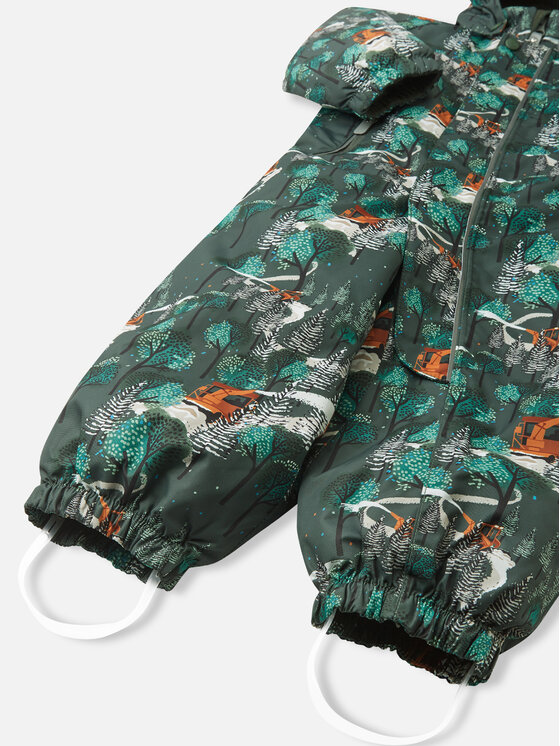 Reima Reima Tuta da neve Puhuri 5100116B Verde Regular Fit