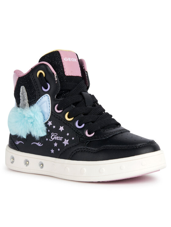 Geox Sneakers J Skylin Girl J368WC 054AS C9240 S Nero, taglia : 30