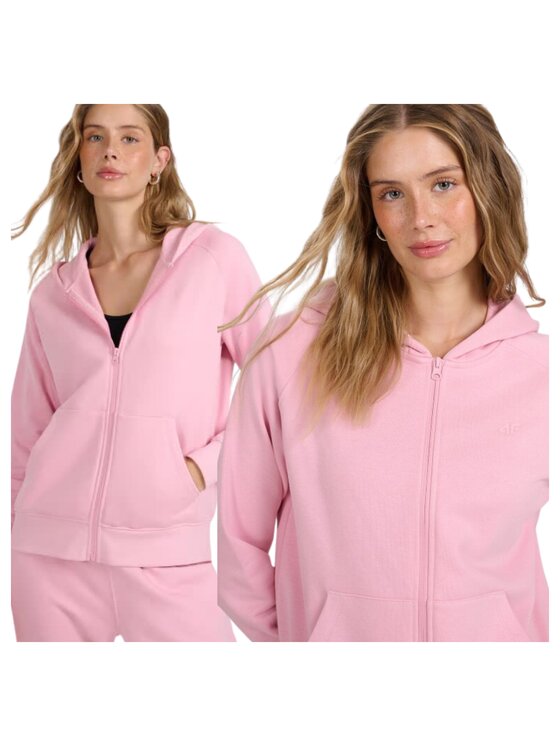 4F 4F Felpa FWMM00TSWSF1763-56S Rosa Regular Fit