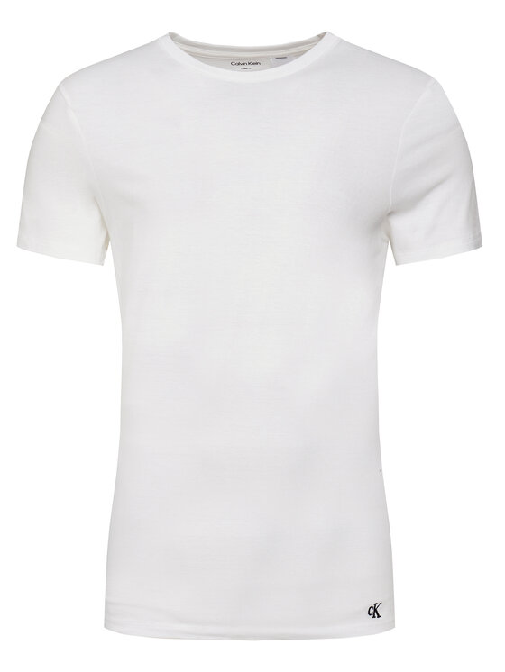 Calvin Klein Underwear Calvin Klein Underwear Komplet t-shirtów LV00NB4051 Biały Regular Fit