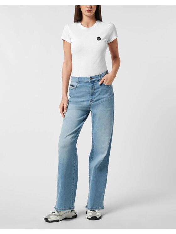 PHILIPP PLEIN PHILIPP PLEIN Jeansy 26299 Niebieski Skater Fit