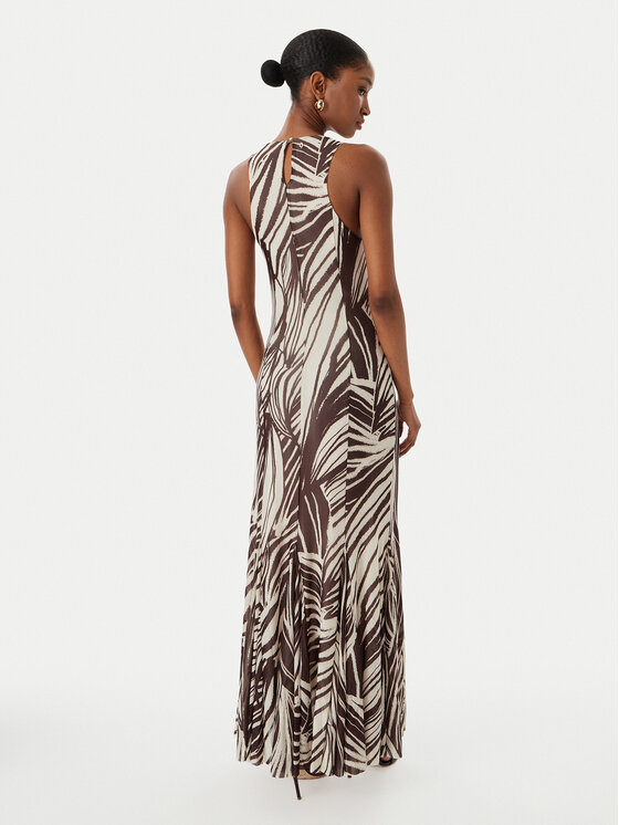 Guess Guess Sukienka wieczorowa W6GK13 K2943 Brązowy Slim Fit