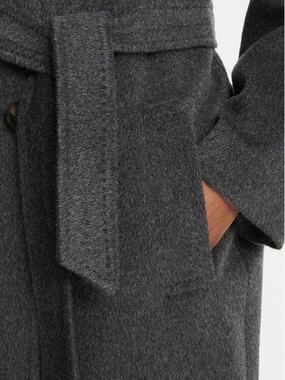 Weekend Max Mara Weekend Max Mara Palton de lână Bronte 2625016112 Gri Regular Fit