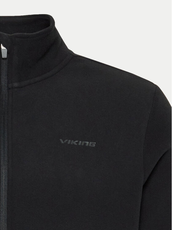 Viking Viking Felpa di pile Tesero 740/24/4342 Nero Regular Fit