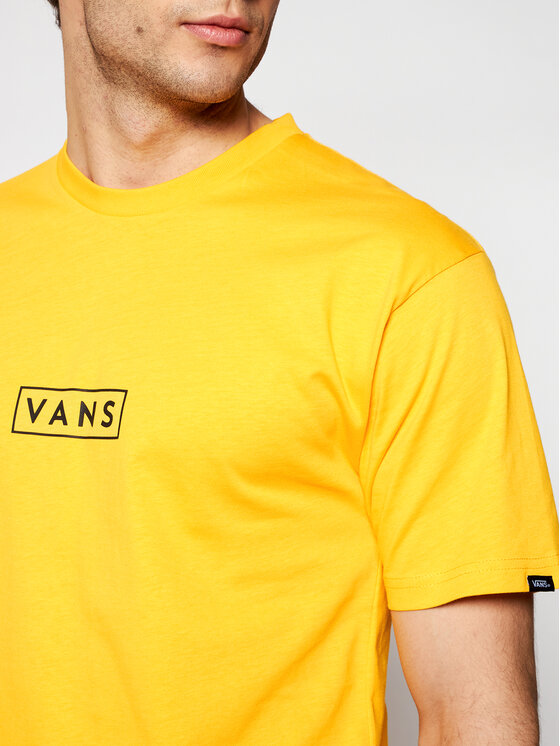 Vans T Shirt Classic Easy Box Vn0a5e81 Żółty Classic Fit Modivopl 9886