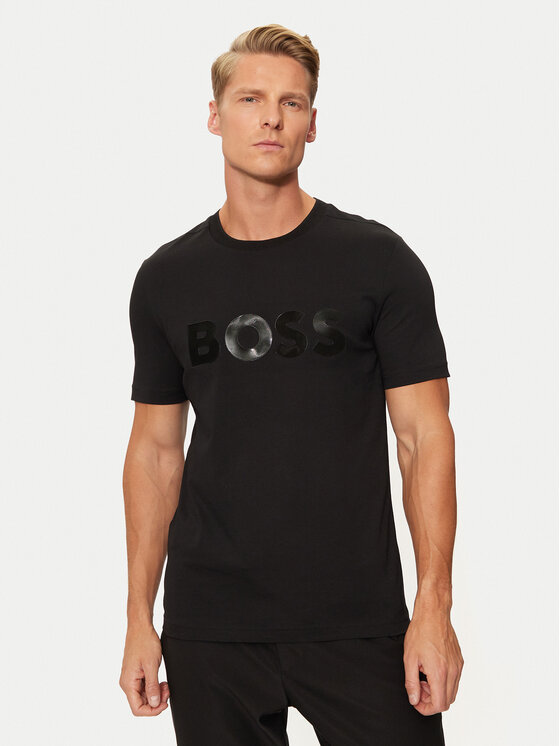 BOSS Boss T-Shirt Mirror 2 50525087 Schwarz Regular Fit