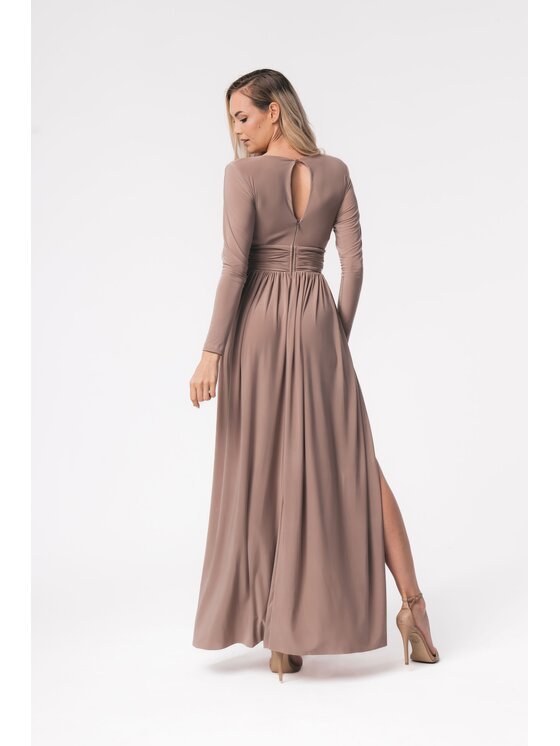 Aurora Aurora Elegantní šaty Adelle cappuccino Béžová Ladies Fit