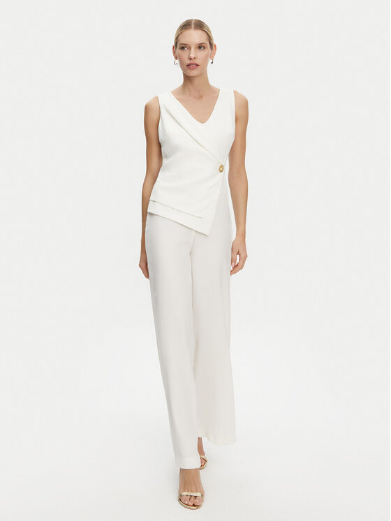 Rinascimento Rinascimento Jumpsuit CFC0122537003 Weiß Regular Fit