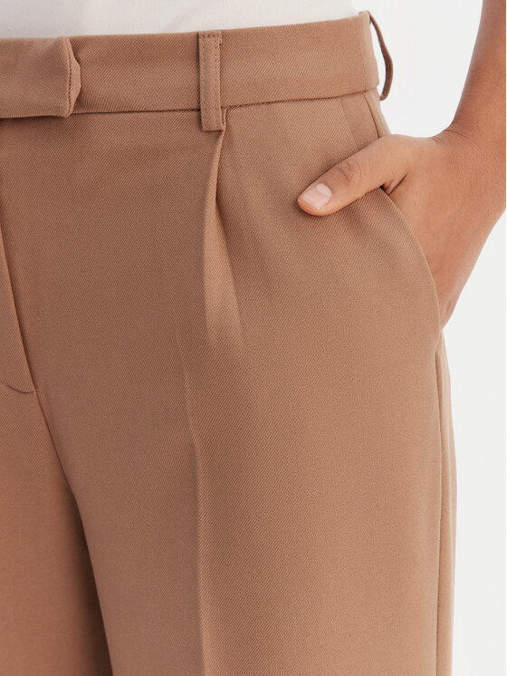 Morgan Morgan Pantaloni palazzo 261-PFALI.F Marrone Wide Leg