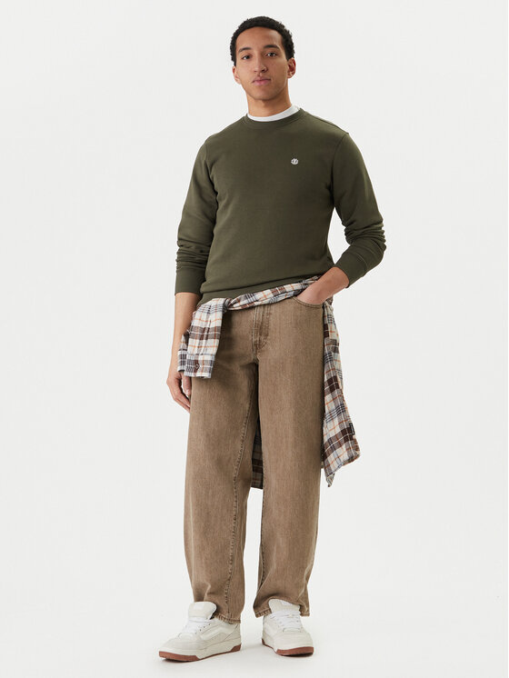 Element Element Світшот Icon Embroidery Cr ELYFT00197 Голубий Regular Fit