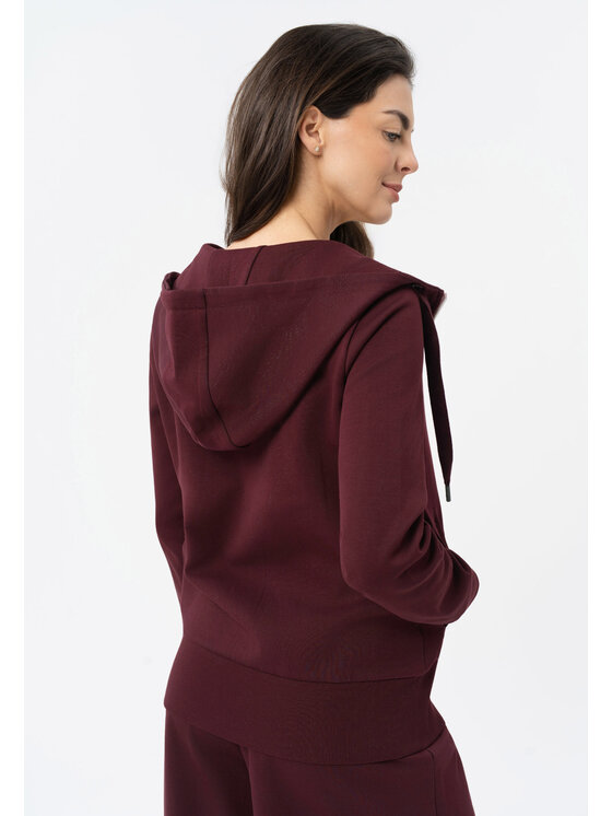 Volcano Volcano Bluza B-ALEXA Fioletowy Regular Fit