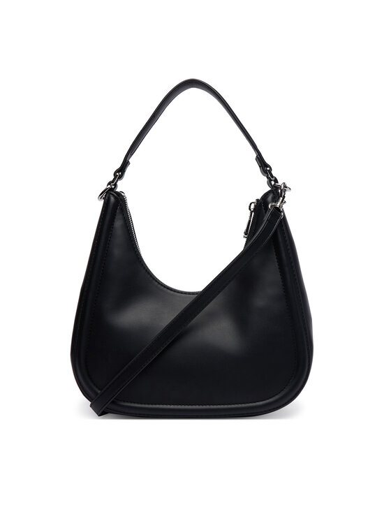 Calvin Klein Calvin Klein Torebka Bold Ck Small Crescent LV04F3561G Czarny
