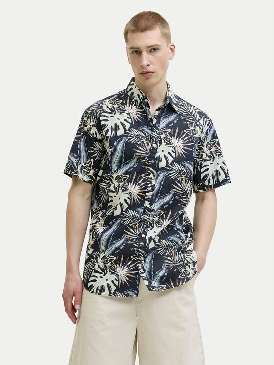 Jack & Jones Cămașă Honolulu 12289667 Negru Regular Fit