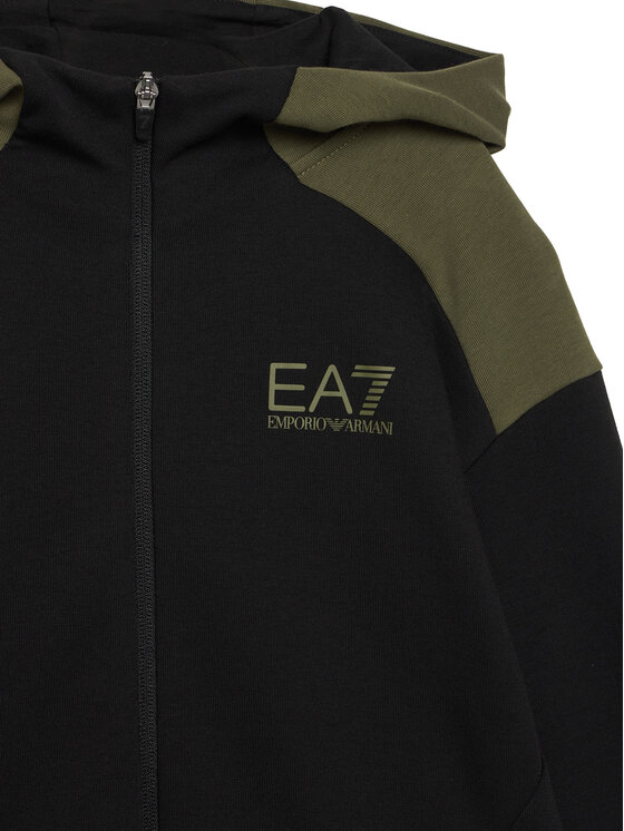 EA7 Emporio Armani EA7 Emporio Armani Світшот 7B000365 AF12660 UC001 Чорний Regular Fit