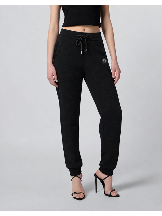 PHILIPP PLEIN PHILIPP PLEIN Spodnie dresowe 31068 Czarny Jogger Fit