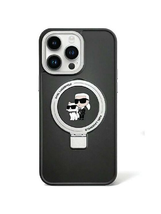 KARL LAGERFELD KARL LAGERFELD Etui na telefon iPhone 15 Czarny