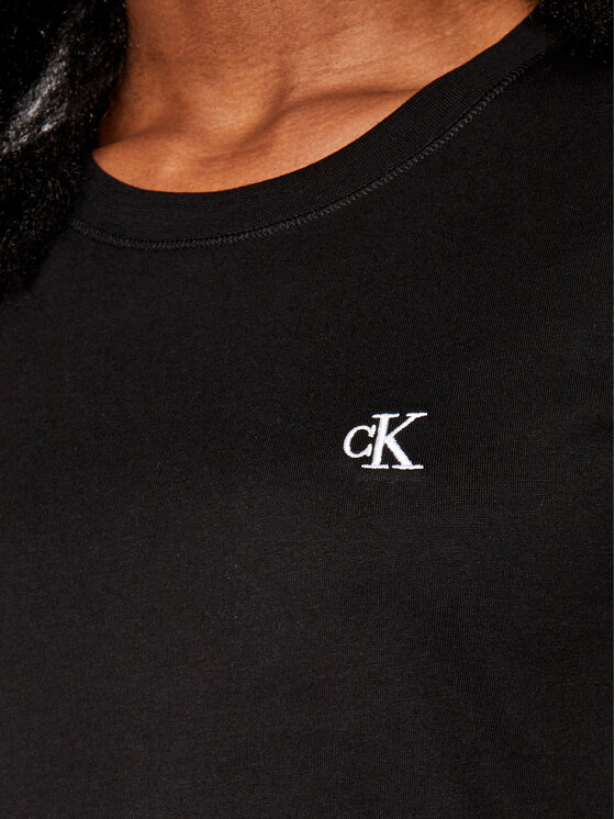 Calvin Klein Jeans Calvin Klein Jeans Tričko J20J212883 Čierna Regular Fit