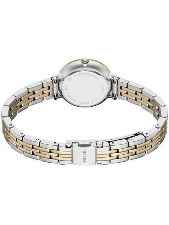 Fossil Fossil Zegarek ES5500 Srebrny