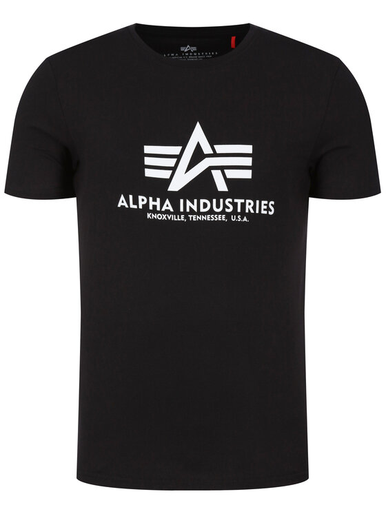 Alpha Industries Alpha Industries T-shirt Basic T-Shirt 100501 Crna Regular Fit