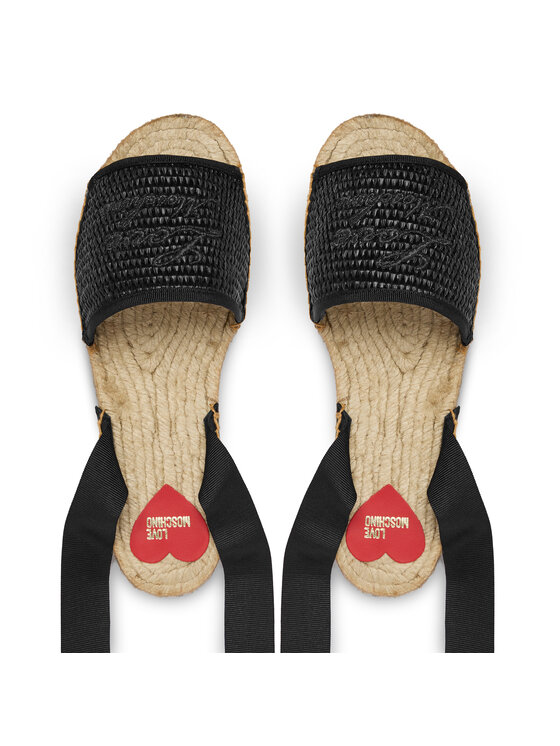 LOVE MOSCHINO LOVE MOSCHINO Espadrilky JA16222G0OJR100A Černá