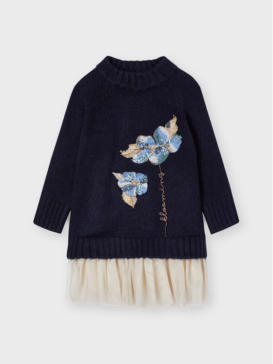 Completo maglione e vestito 4931 Blu scuro Regular...