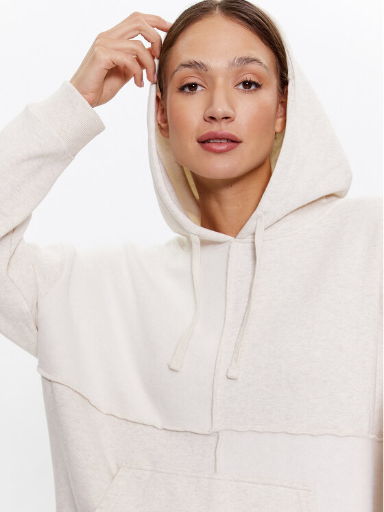 Vans Vans Majica dugih rukava Flip It Hoodie VN000A6D Écru Regular Fit