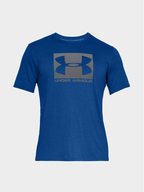 Under Armour Under Armour T-shirt Under Armour Boxed Sportstyle SS Tee Blu Regular Fit