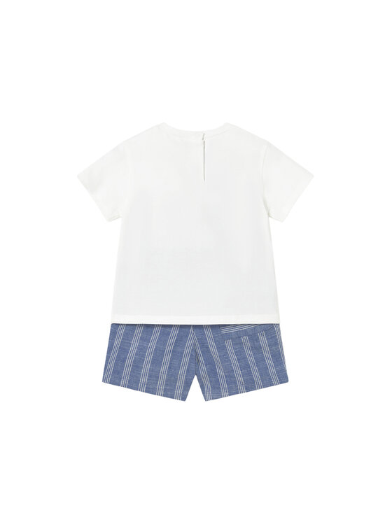 Mayoral Mayoral Completo T-shirt e pantaloncini 1227 Blu Regular Fit