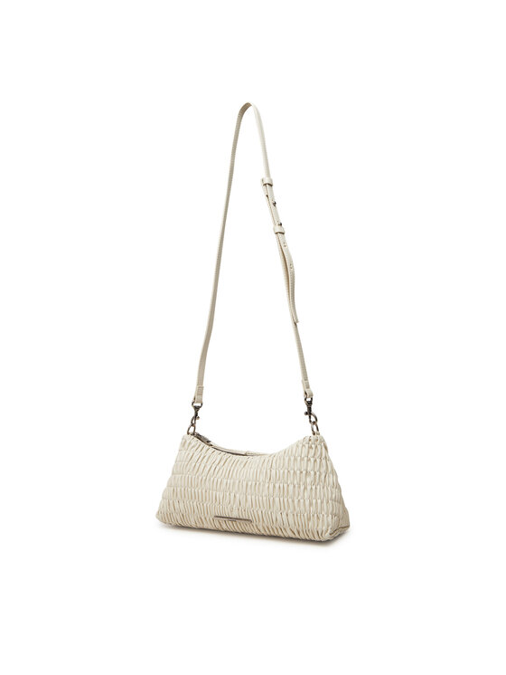 Calvin Klein Jeans Calvin Klein Jeans Geantă Rouched Shoulder Bag LV04K3088G Écru