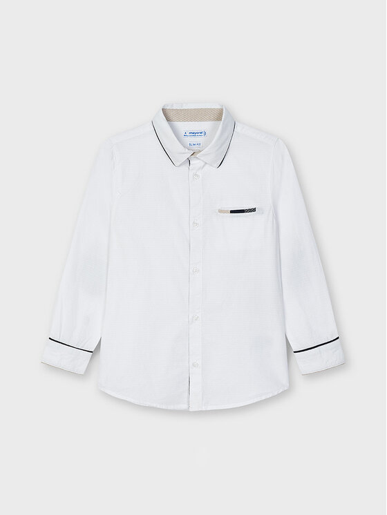 Camicia 3128 Bianco Slim Fit