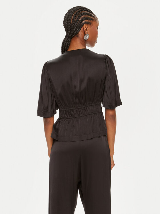 Munthe Munthe Блузка Osh 242101524230 Чорний Regular Fit