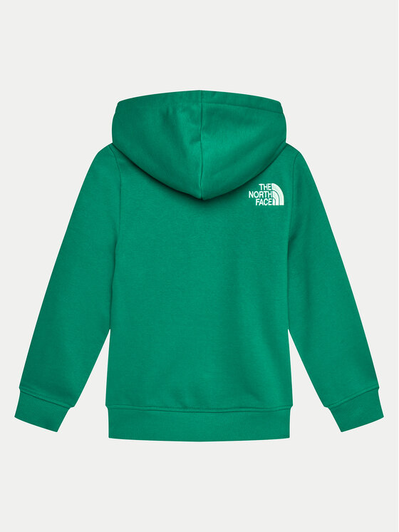 Felpa north face verde on sale