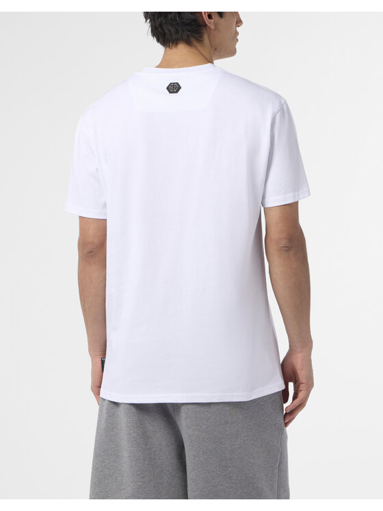 PHILIPP PLEIN PHILIPP PLEIN T-Shirt 29876 Biały Regular Fit