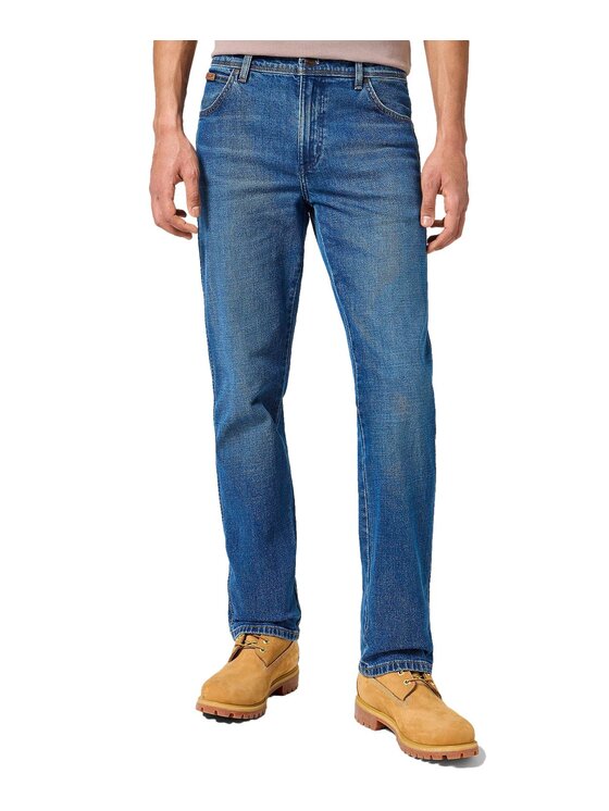 Wrangler Wrangler Jeansy 112358216 Niebieski Regular Fit