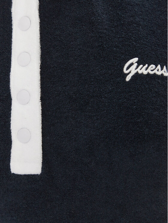 Guess Guess Vsakodnevna obleka V5GK01 KCQV1 Mornarsko modra Regular Fit