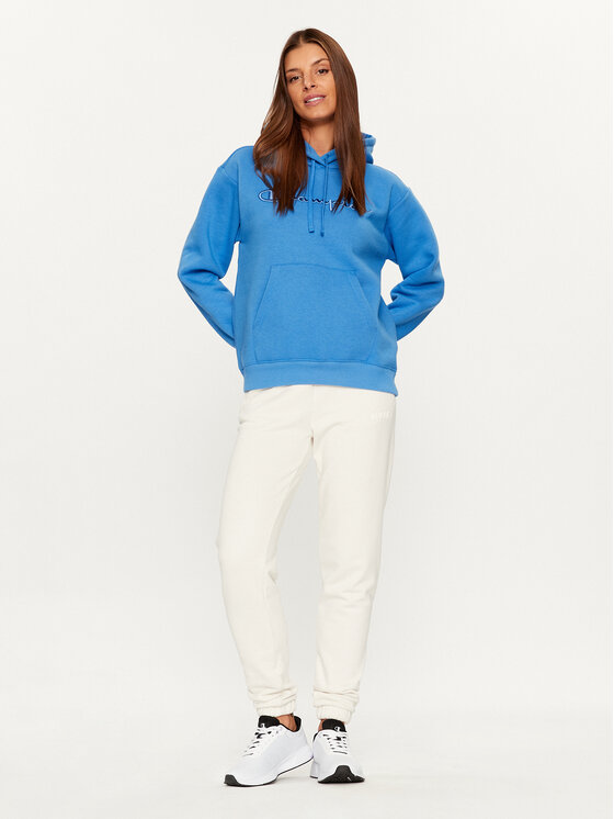 Champion Champion Sweatshirt Hooded Sweatshirt 116677 Blau Custom Fit